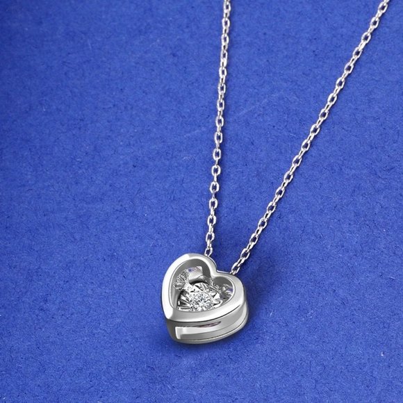 0.029ct. t.w. Diamond Heart Necklace - Picture 6 of 15